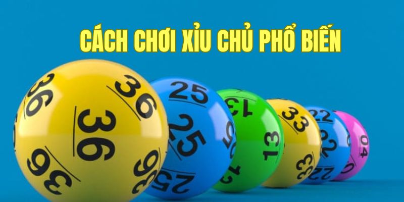 Các hình thức chơi xỉu chủ phổ biến bạn có thể lựa chọn 