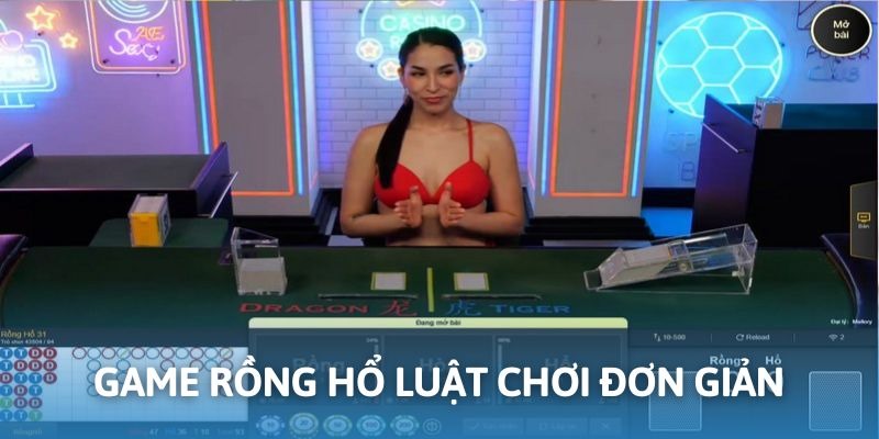 Cá cược Rồng hổ với luật chơi áp dụng đơn giản tại AE Sexy
